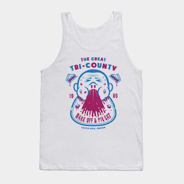 Tri-County Pie Eater Tank Top by Stationjack